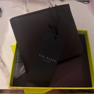 Ted baker Men’s brown leather wallet